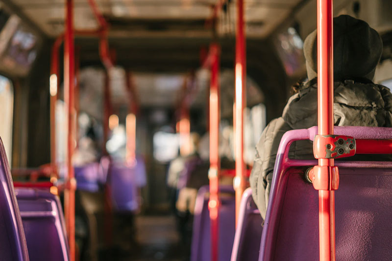 Bus Seats on Public Transit