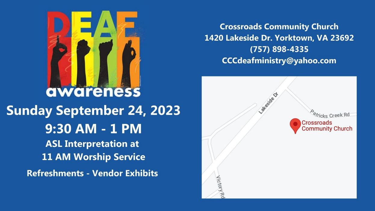 Deaf Awareness Day September 24th Endependence Center