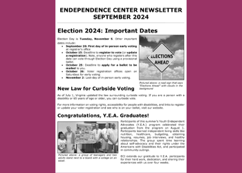 September 2024 newsletter cover page