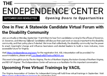 cover page of september 2025 newsletter