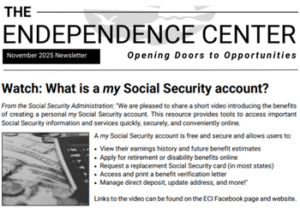 November Newsletter cover page
